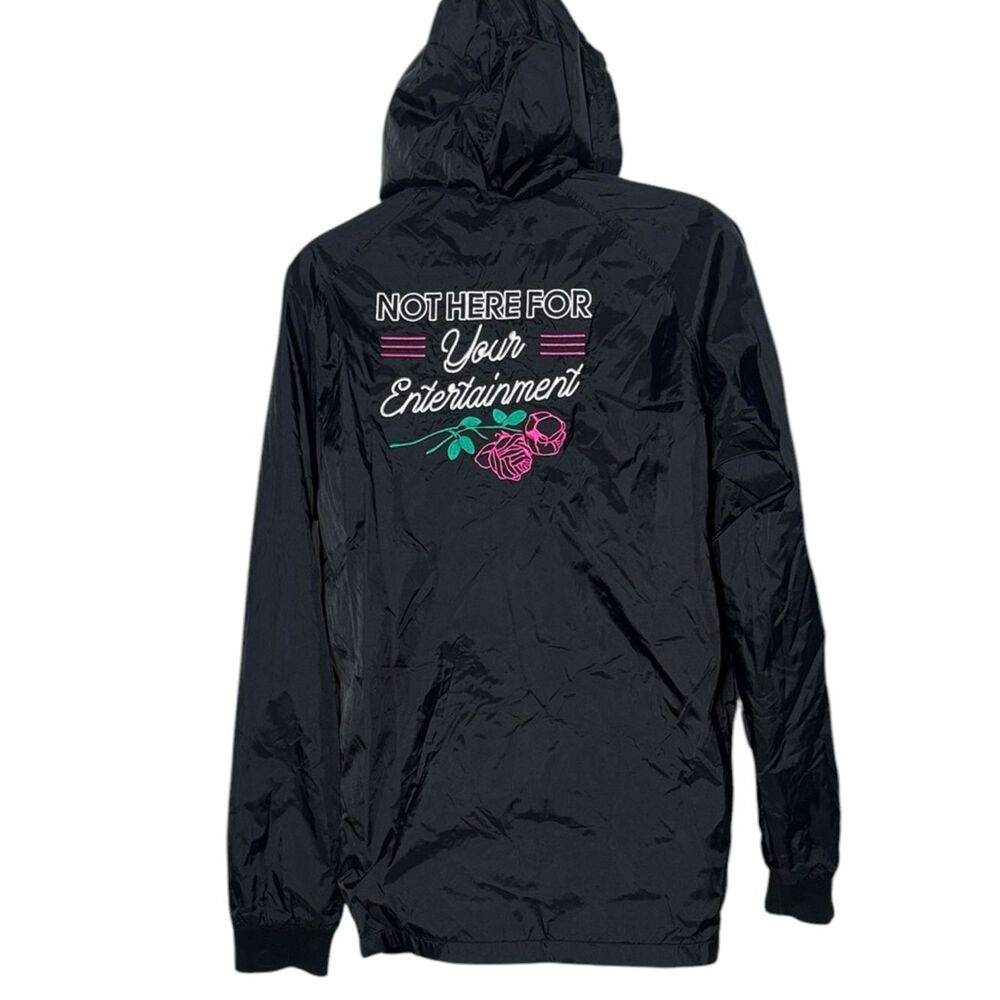 pink beautiful trauma tour zip up jacket small vintage embroidered P!NK concert